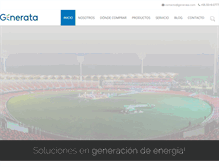 Tablet Screenshot of generata.com
